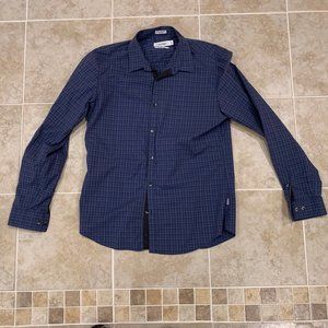 CALVIN KLEIN Long Sleeve Button Down Shirt